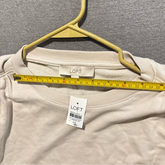 LOFT White Oversized Boxy Blouse - Picture 15 of 16